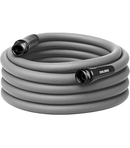 jtwm◆② Flexzilla 50' Red Mulch Garden Hose with SwivelGrip Connections